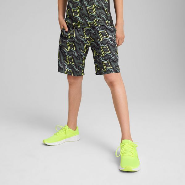 PUMA Men's Puma Essentials Woven Shorts Youth, Black, Size 5-6Y, Clothing