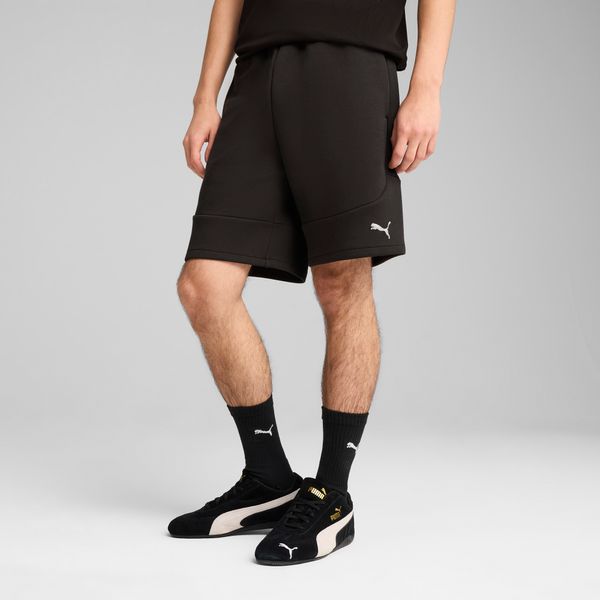 PUMA Men's Puma EVOSTRIPE 8" Shorts, Black, Size M, Clothing