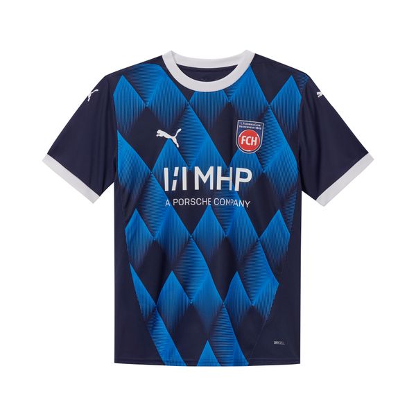 PUMA Men's Puma FC Heidenheim 24/25 Away Jersey, Blue, Size XXL, Sport