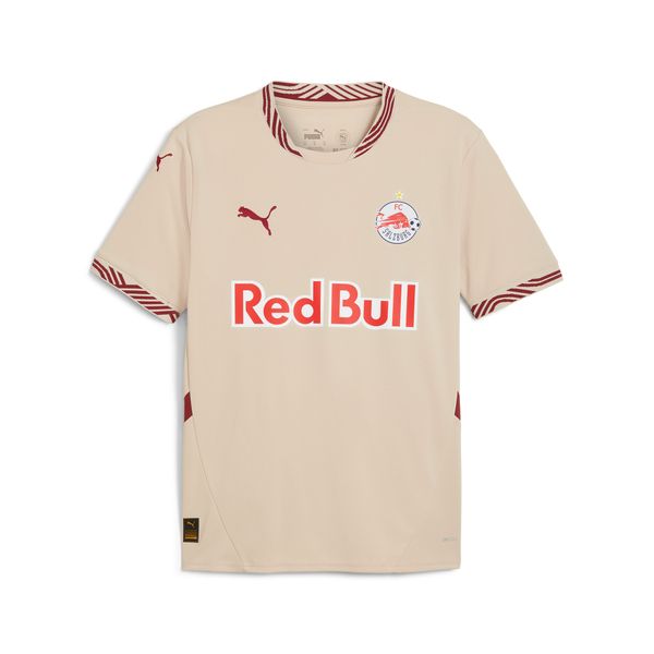 PUMA Men's Puma FC Red Bull Salzburg 24/25 International Jersey, Beige, Size XS, Sport