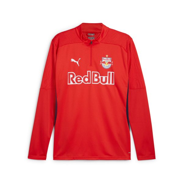 PUMA Men's Puma FC Red Bull Salzburg Training Quarter-Zip Top, Size M, Sport