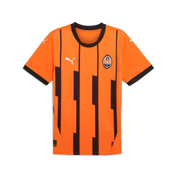 PUMA Men's Puma FC Shakhtar Donetsk 24/25 Home Jersey, Orange, Size 3XL, Sport