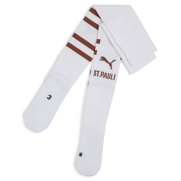 PUMA Men's Puma FC St. Pauli Graphic Socks, White, Size 35-38, Clothing