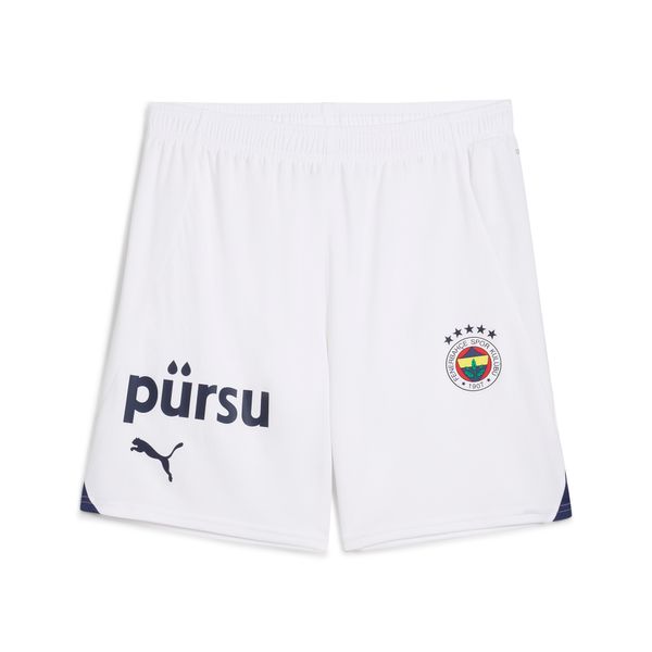 PUMA Men's Puma FenerbahÃ§e SK 24/25 Shorts, White, Size M, Sport