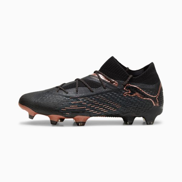 PUMA Men's PUMA Future 7 Ultimate FG/AG Football Boots, Black/Copper Rose