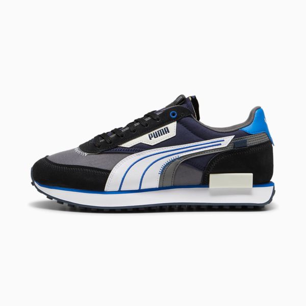 PUMA Men's PUMA Future Rider Displaced Trainers, Dark Blue