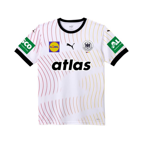 PUMA Men's Puma Germany Handball 2025 Home Jersey, White, Size XXL, Clothing