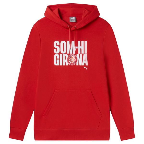 PUMA Men's Puma Girona FC Hoodie, Red, Size M, Sport