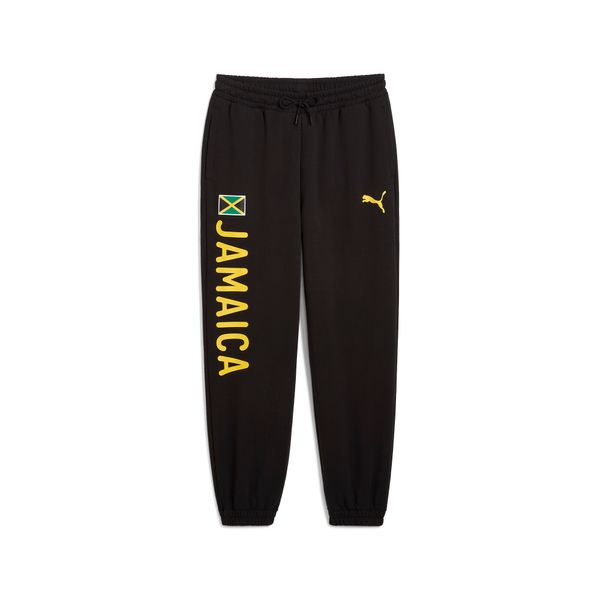 PUMA Men's Puma Jamaica Village Wear Sweat Pants, Black, Size S, Clothing