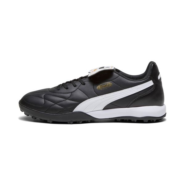 PUMA Men's Puma KING TOP TT Football Boots, Black, Size 47, Shoes