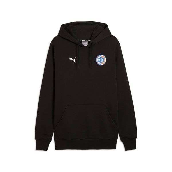 PUMA Men's Puma Maccabi Basketball Hoodie, Black, Size S, Women