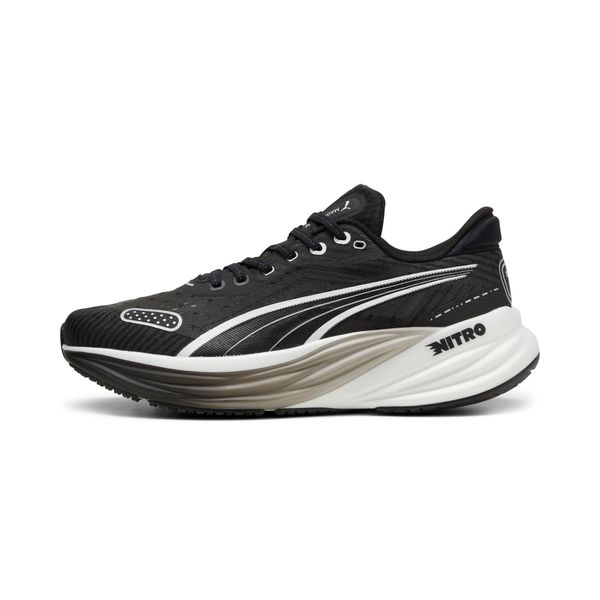 PUMA Men's Puma Magnify NITROâ¢ Tech 2's Running Shoes, Black, Size 43, Shoes