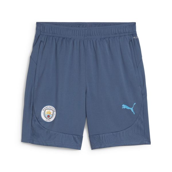 PUMA Men's Puma Manchester City Training Shorts, Blue, Size S, Sport