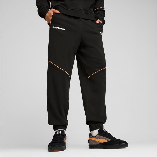 PUMA Men's Puma Mercedes-AMG Motorsport Sweatpants, Black, Size S, Clothing