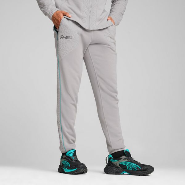 PUMA Men's Puma Mercedes-AMG Petronas F1Â® Sweatpants, Gray, Size S, Clothing