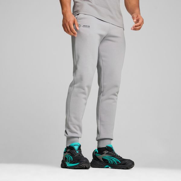 PUMA Men's Puma Mercedes-AMG Petronas F1® ESS Pants, Gray, Size S, Clothing