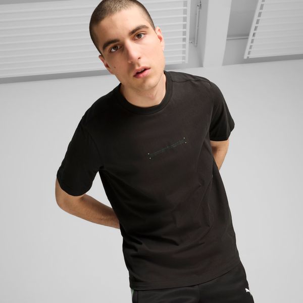 PUMA Men's Puma Mercedes-AMG Petronas F1® Statement T-Shirt, Black, Size XL, Clothing