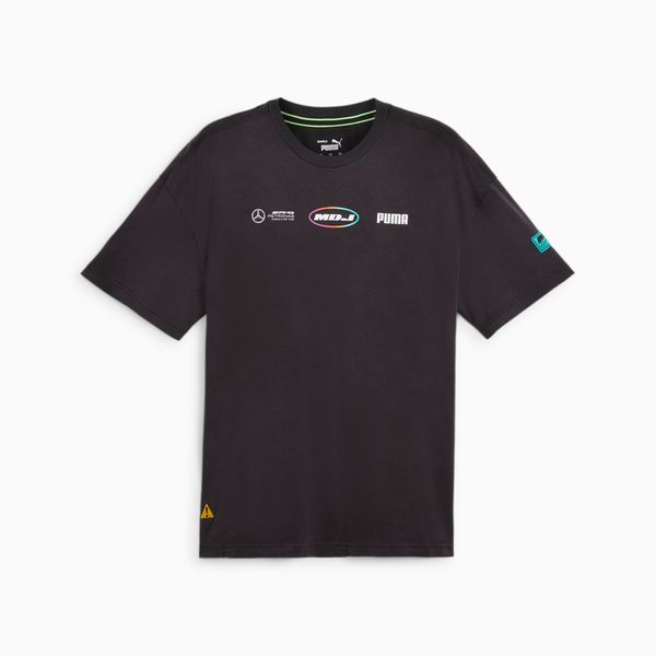 PUMA Men's PUMA Mercedes-Amg Petronas Motorsport x Mdj Graphic T-Shirt, Black