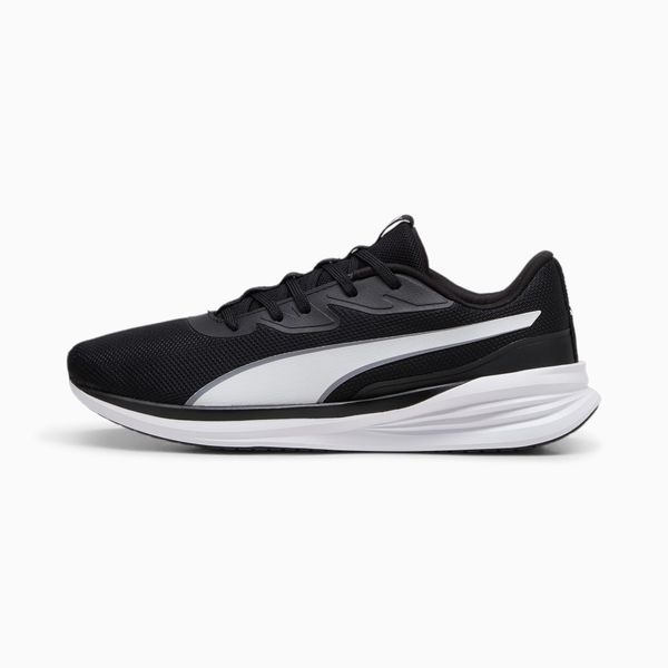 PUMA Men's PUMA Night Runner V3 Running Shoes, Black/White