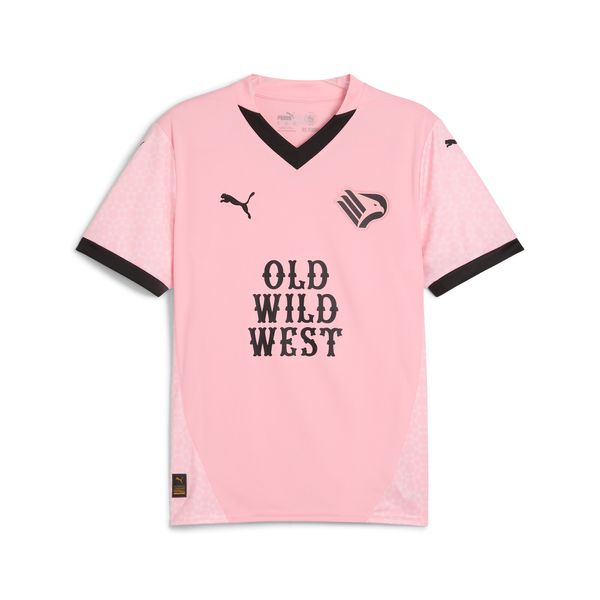 PUMA Men's Puma Palermo F.C. 24/25 Home Jersey, Pink, Size XS, Sport