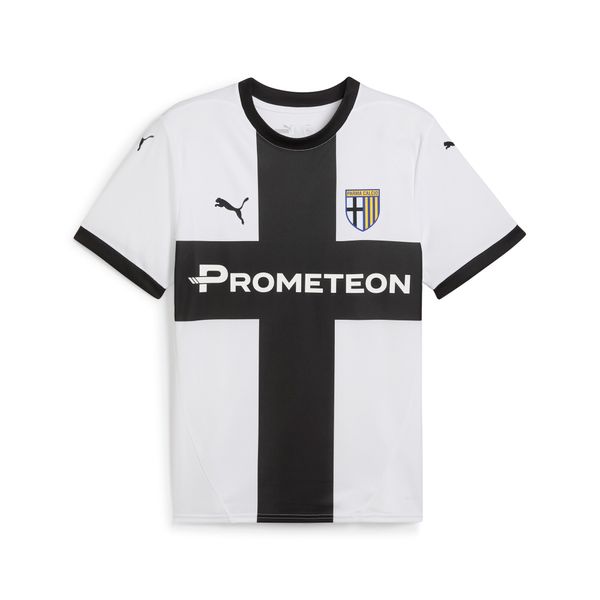 PUMA Men's Puma Parma Calcio 24/25 Home Jersey, White, Size M, Clothing