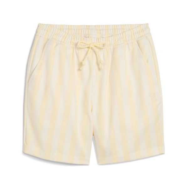 PUMA Men's Puma Players Lane Shorts, Yellow, Size M, Clothing