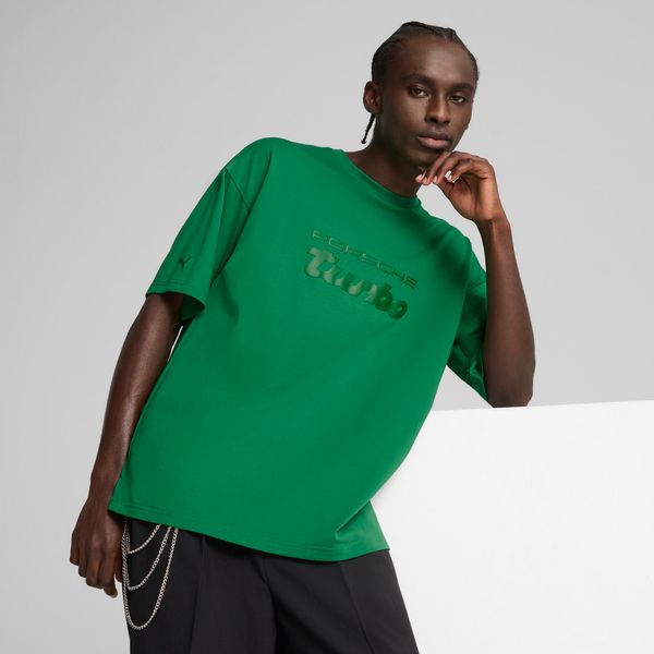 PUMA Men's Puma Porsche Legacy Essentials T-Shirt, Green, Size XXL, Clothing