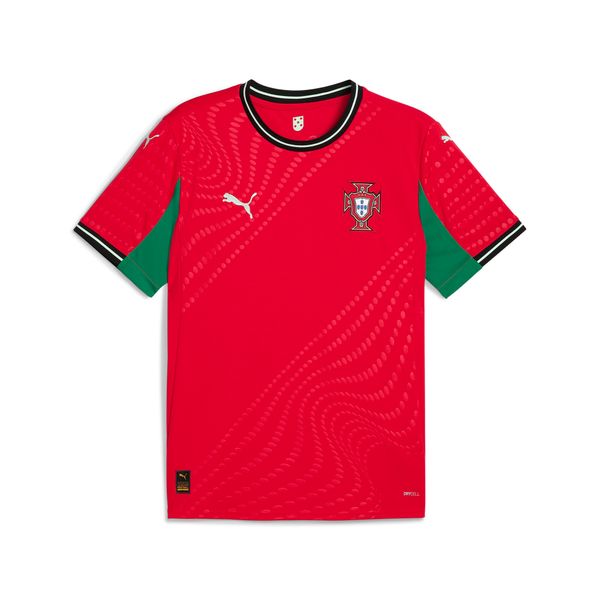 PUMA Men's Puma Portugal 2025 Home Jersey for, Red, Size M, Sport