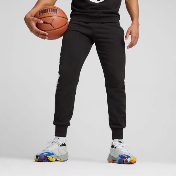 PUMA Men's PUMA Posterize 2.0 Basketball Track Pants, Black