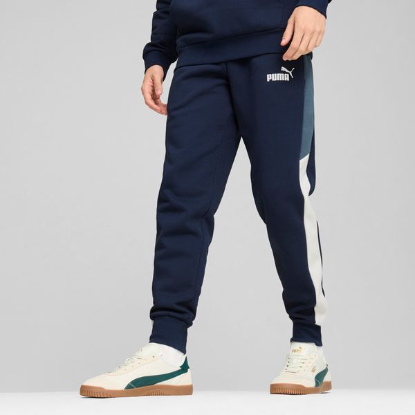 PUMA Men's Puma POWER Sweatpants, Blue, Size M, Clothing