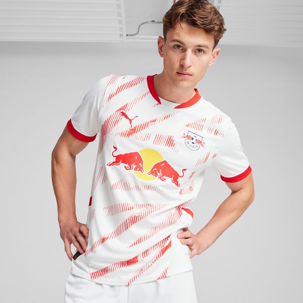 PUMA Men's Puma RB Leipzig 24/25 Home Jersey, White, Size M, Clothing