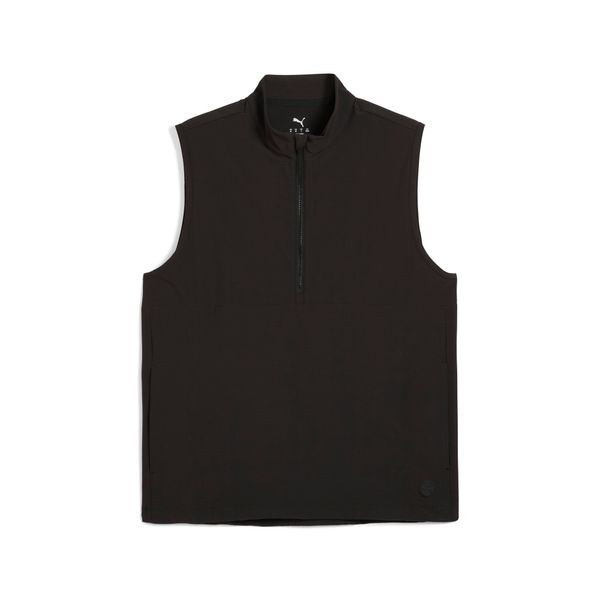 PUMA Men's Puma Ripguard Golf Vest, Black, Size M, Clothing