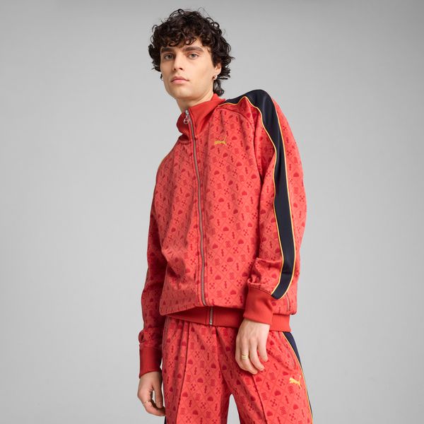 PUMA Men's Puma ROAD TO UNITY Track Jacket, Red, Size XS, Clothing