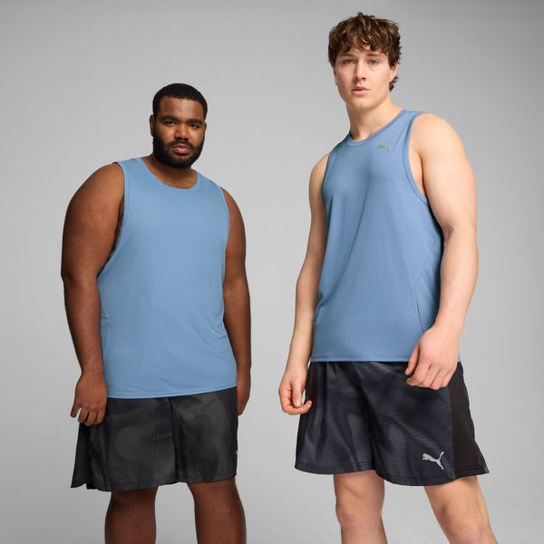 PUMA Men's Puma RUN FAVOURITE Running Tank Top, Blue, Size XL, Clothing