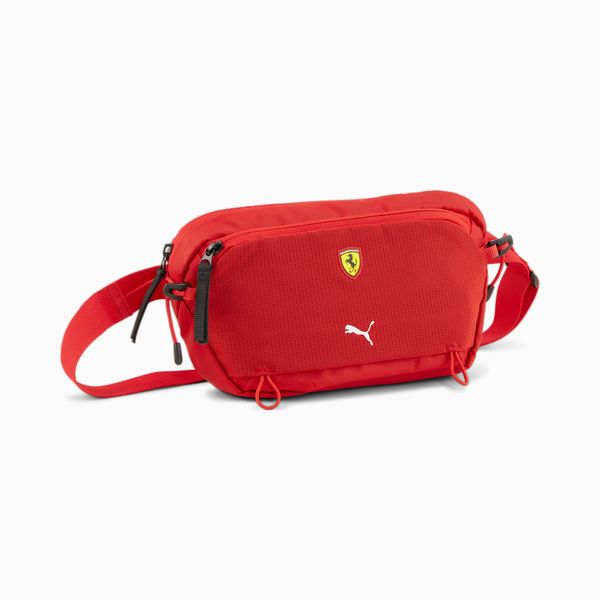 PUMA Men's PUMA Scuderia Ferrari Race Waist Bag, Red