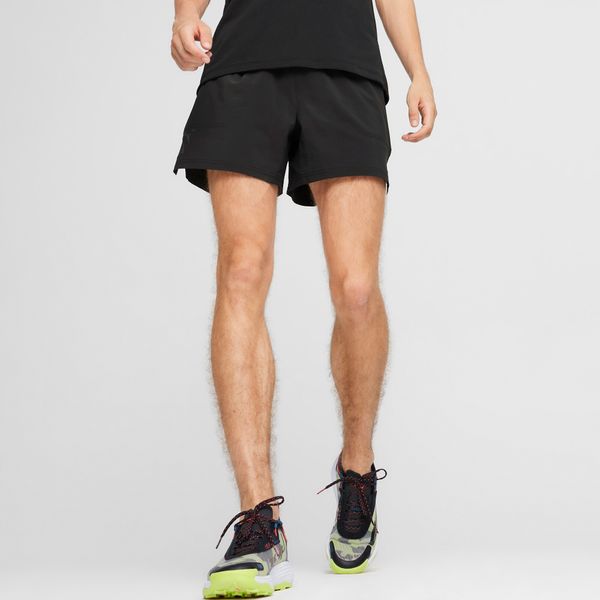 PUMA Men's Puma SEASONS 5"'s Woven Shorts, Black, Size S, Clothing