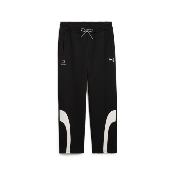 PUMA Men's Puma SENNA A VIDA ARCHIVE's Motorsport Pants, Black, Size L, Clothing