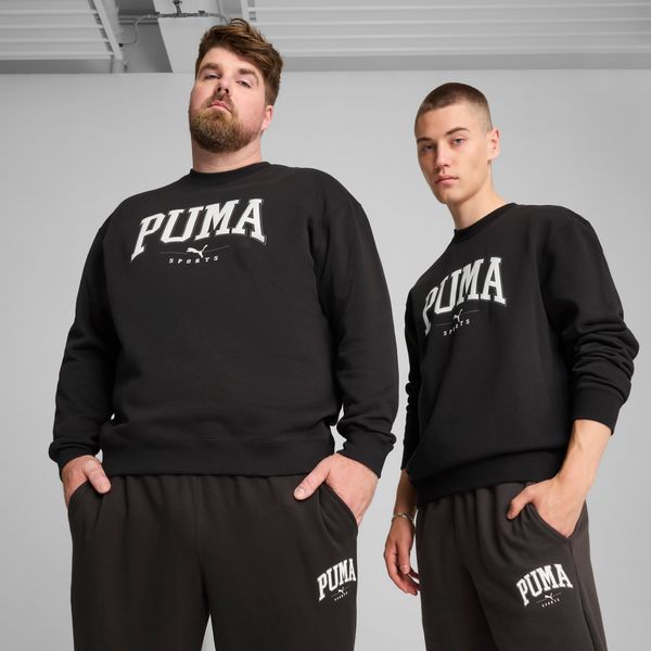 PUMA Men's Puma SQUAD Crewneck, Black, Size XL, Clothing