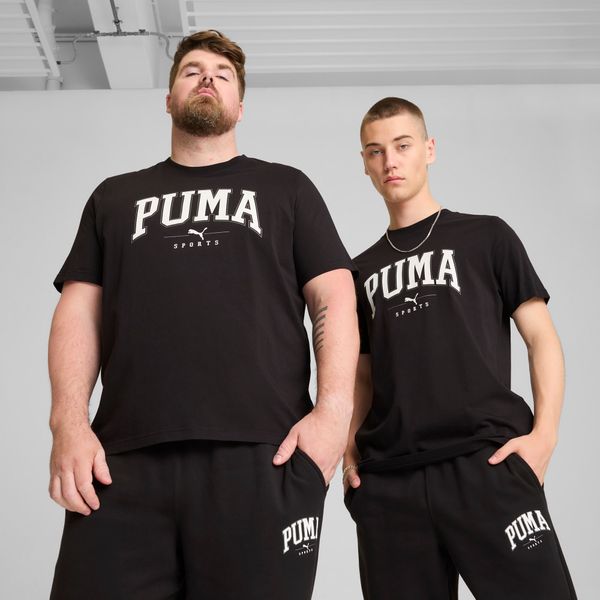 PUMA Men's Puma SQUAD T-Shirt, Black, Size XXL, Clothing