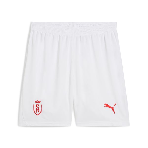 PUMA Men's Puma Stade Reims Football Shorts, White, Size L, Clothing