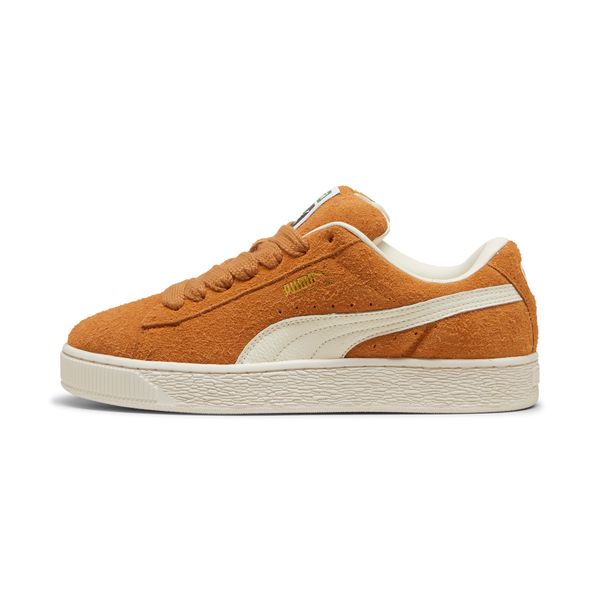 PUMA Men's Puma Suede XL Hairy Sneakers, Beige, Size 44, Shoes