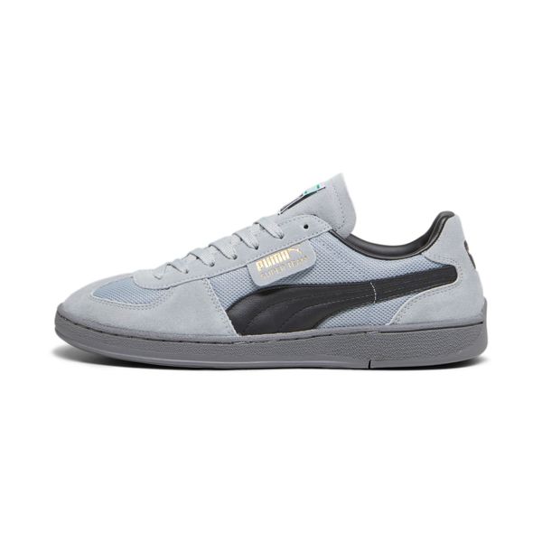 PUMA Men's Puma Super Team OG Sneakers, Gray, Size 39, Shoes