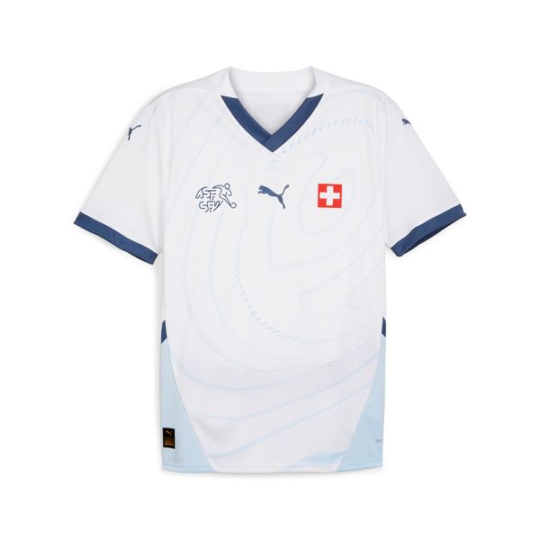 PUMA Men's Puma Switzerland 2024 Away Jersey, White, Size M, Sport