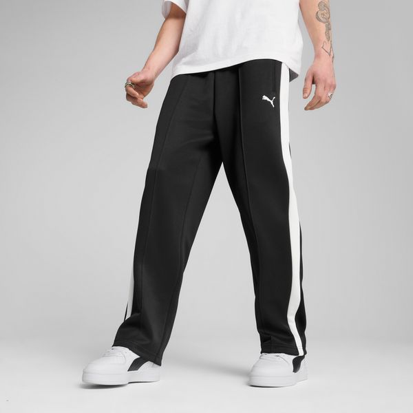 PUMA Men's Puma T7 ALWAYS ON Relaxed Track Pants, Black, Size S, Clothing