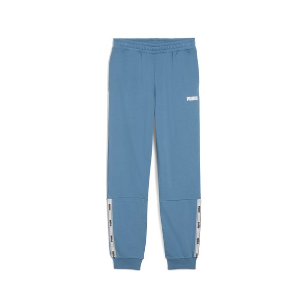 PUMA Men's Puma Tape Sweatpants, Blue, Size 7-8Y, Sports