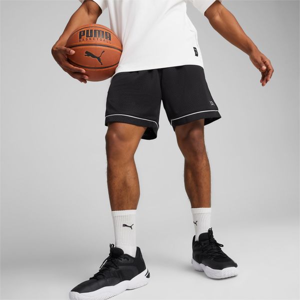 PUMA Men's PUMA The Classics Basketball Shorts, Black