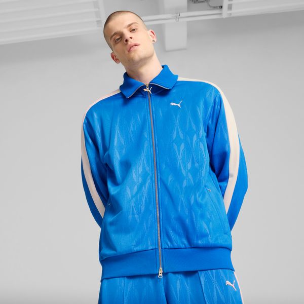 PUMA Men's Puma The Never Worn IV T7 Jacket, Blue, Size L, Clothing