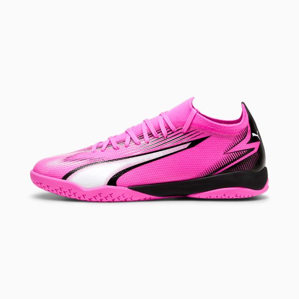 PUMA Men's PUMA Ultra Match IT Football Boots, Poison Pink/White/Black