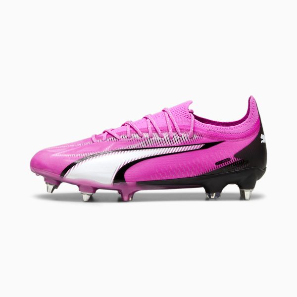 PUMA Men's PUMA Ultra Ultimate Mxsg Football Boots, Poison Pink/White/Black