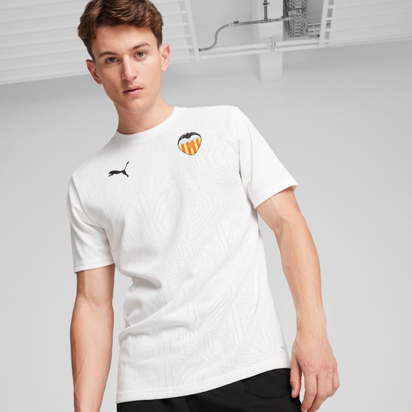PUMA Men's Puma Valencia CF Training Jersey, White, Size XXL, Clothing